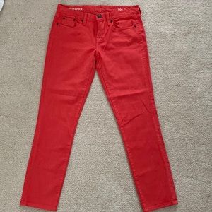 Brand new J crew coral skinny jeans